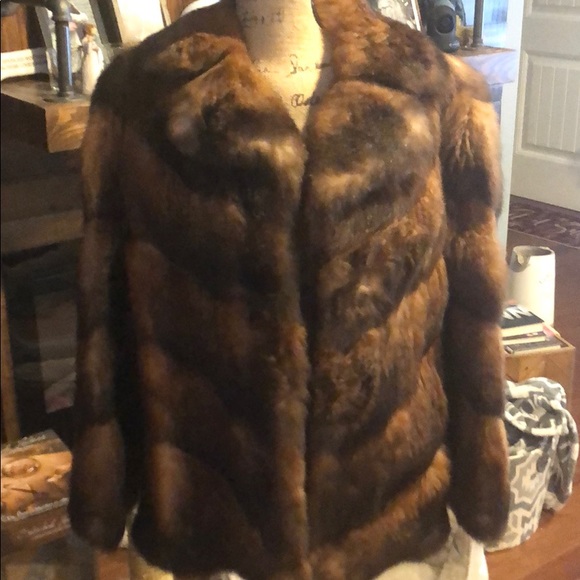 Jackets & Blazers - Vintage Possum Fur Chubbie